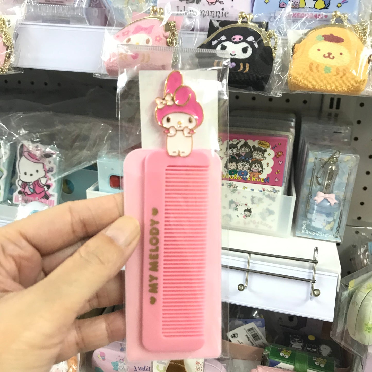 My Melody 長形袋仔齒梳