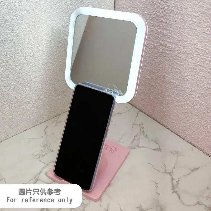 Hello Kitty LED燈化妝鏡