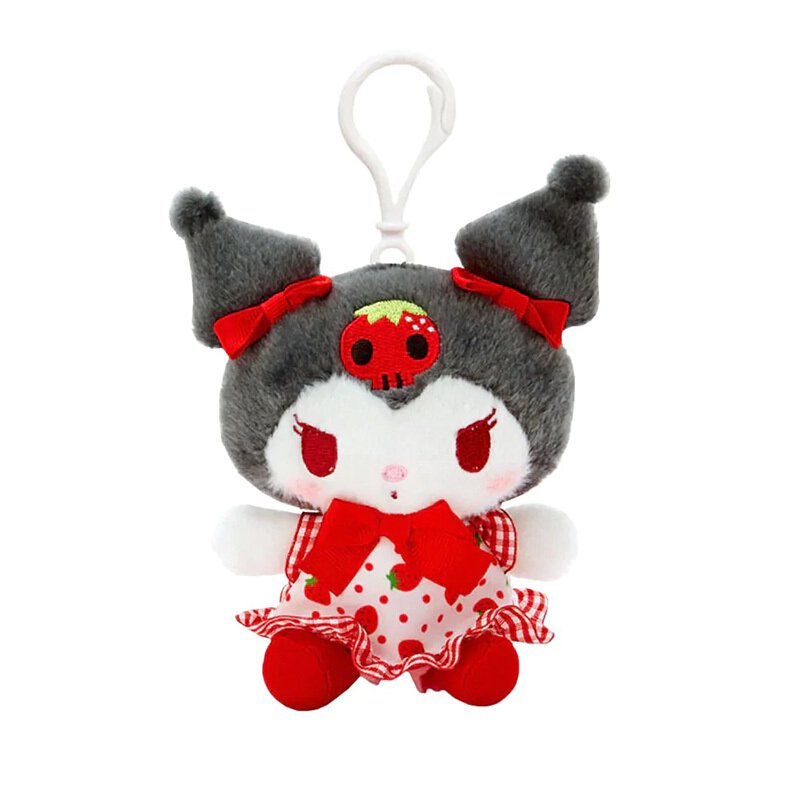 Kuromi 士多啤梨公仔掛件