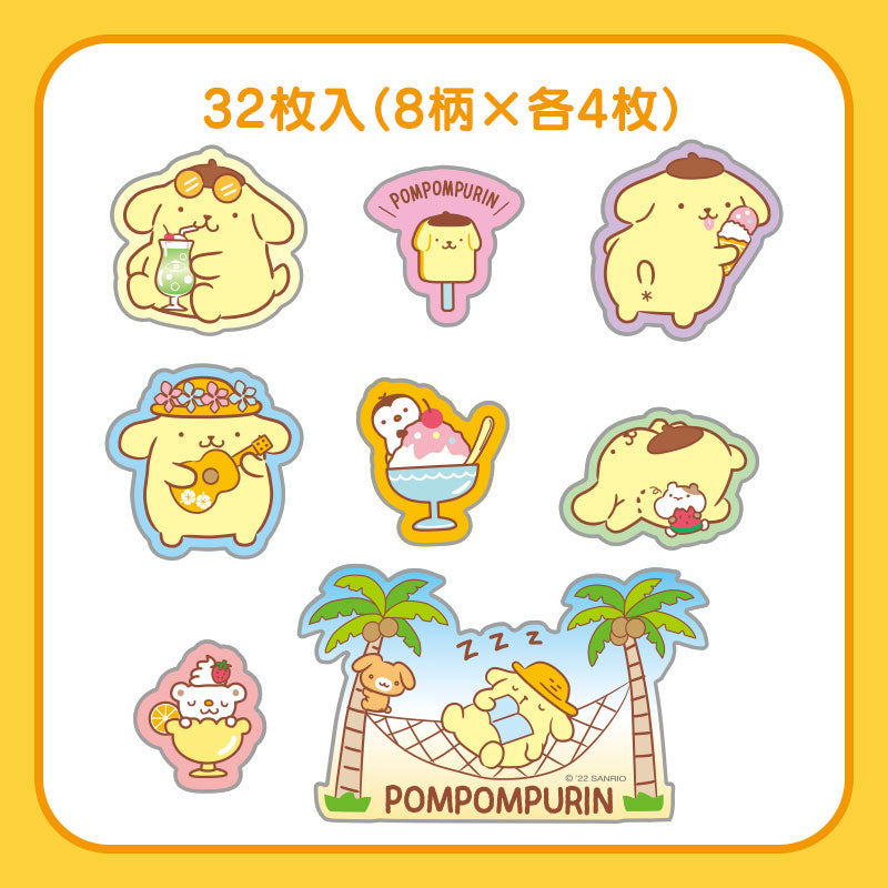 PomPomPurin 夏日貼紙