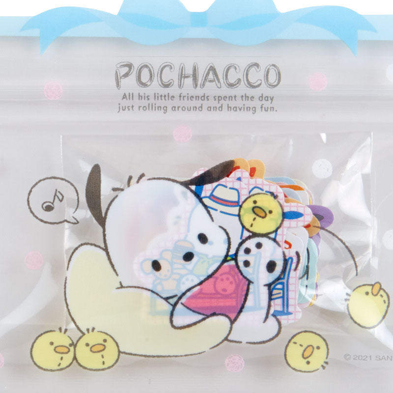 Pochacco 蝴蝶密實袋貼紙