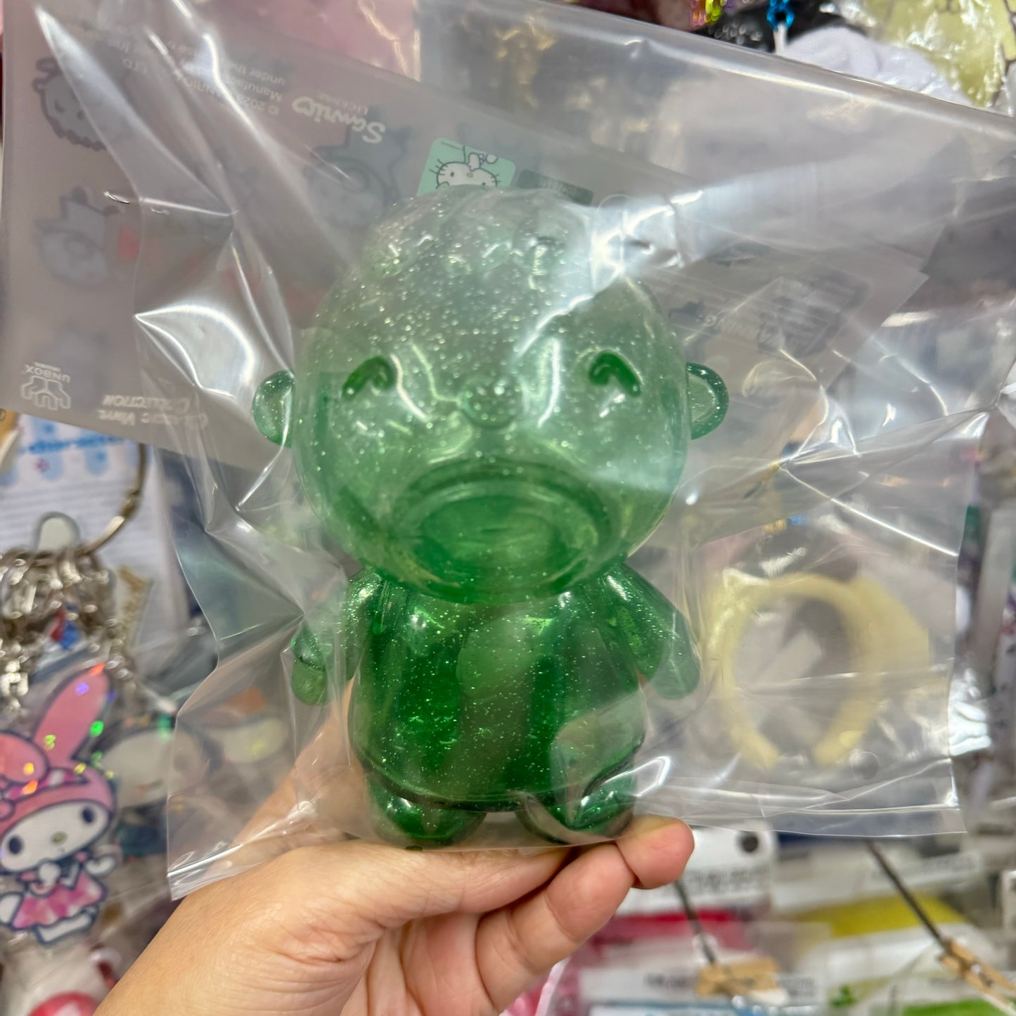 Minna No Tabo Unbox Figure (綠色閃粉)