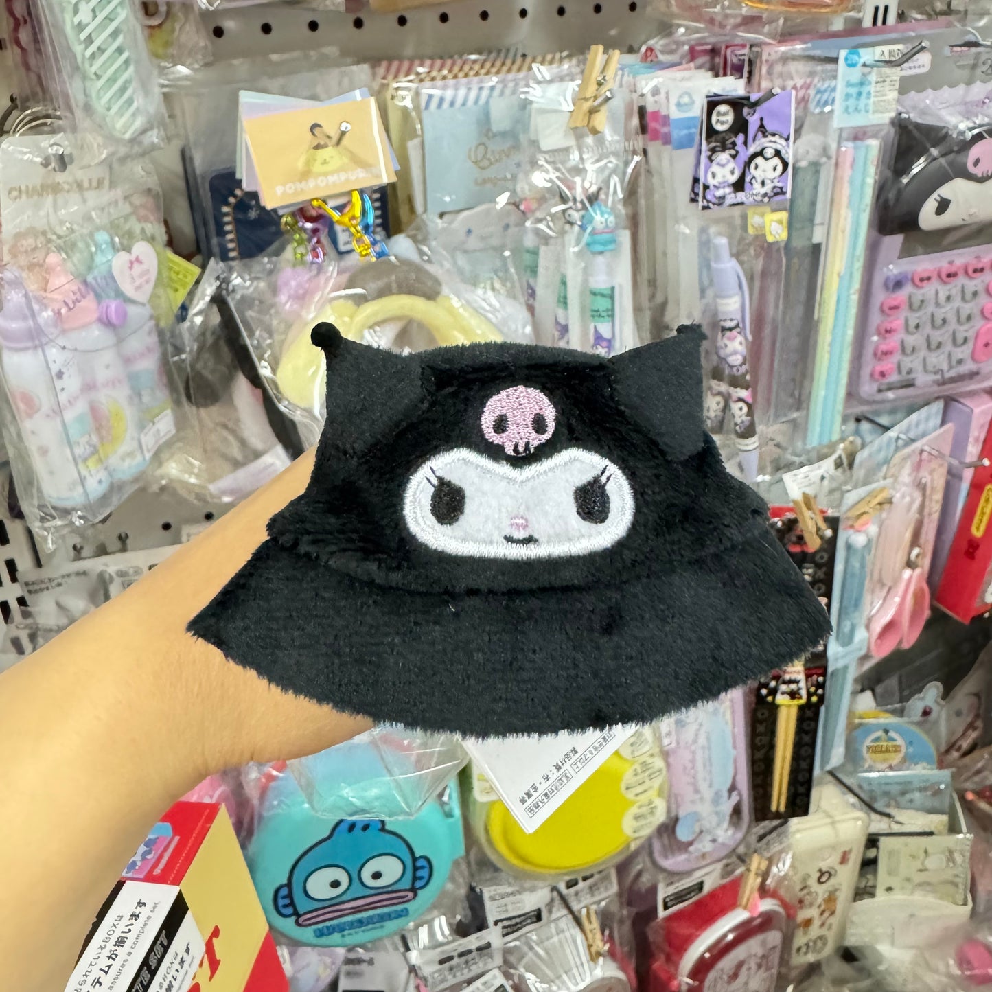Kuromi 公仔專用漁夫帽匙扣