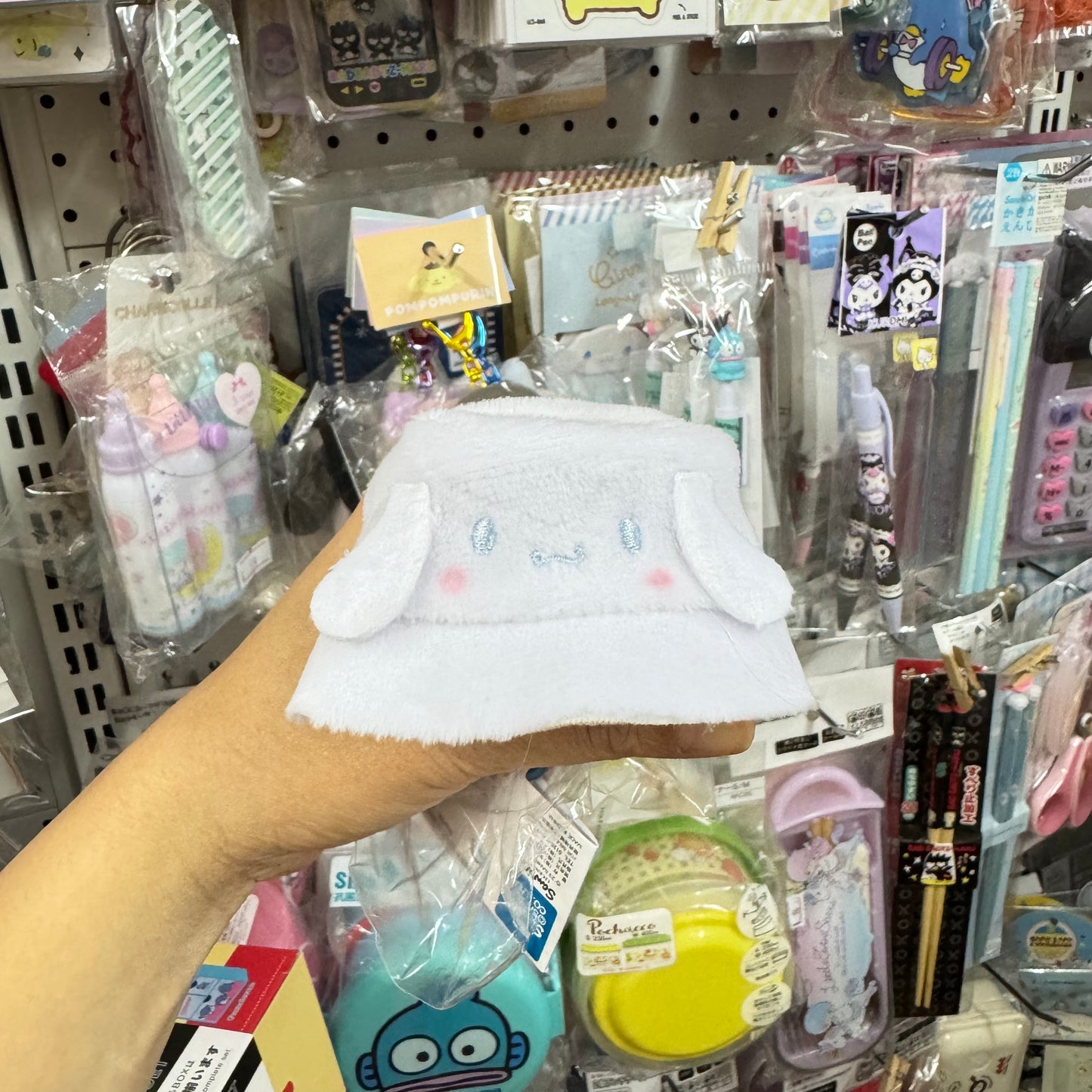 Cinnamoroll 公仔專用漁夫帽匙扣
