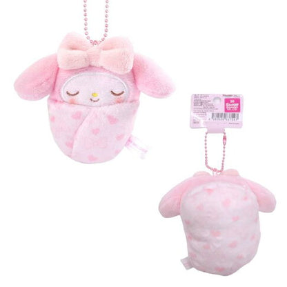 My Melody 襁褓嬰兒公仔掛件