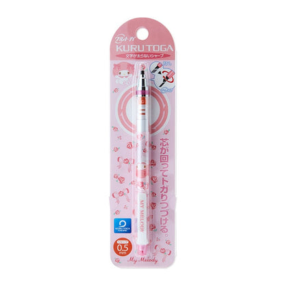 My Melody Uni Kuru Toga 旋轉鉛芯筆
