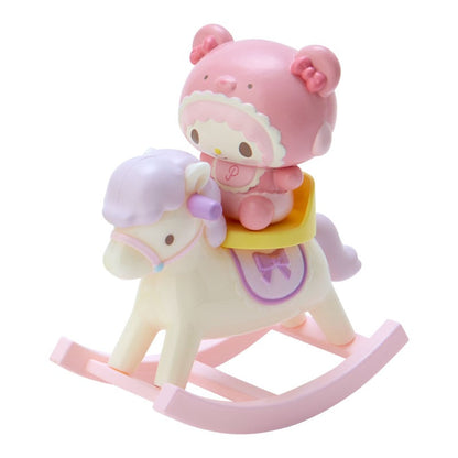 Sanrio 熊仔BB騎木馬公仔擺設