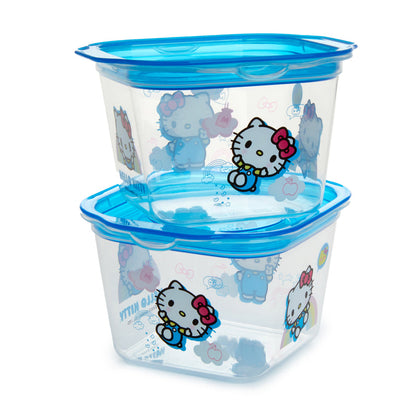 Hello Kitty 2個裝食物盒