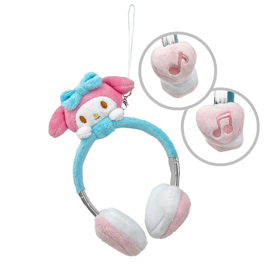My Melody Headphone 造型公仔掛飾 （公仔專用）