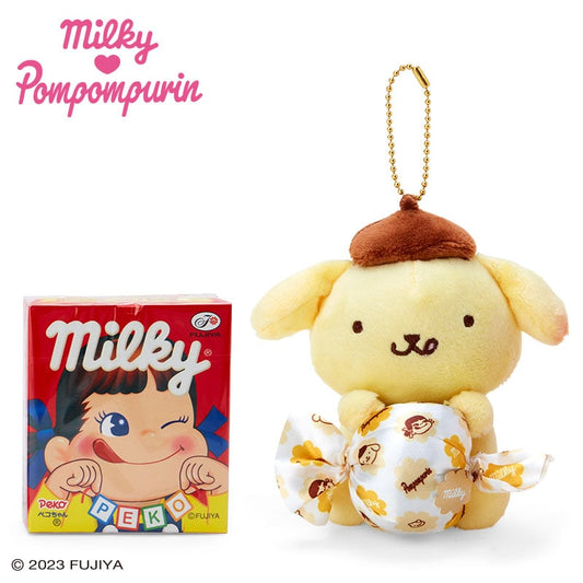 PomPomPurin x Milky 牛奶妹公仔掛件