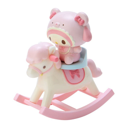 Sanrio 熊仔BB騎木馬公仔擺設