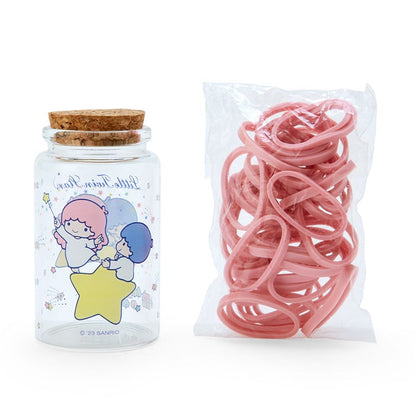 Little Twin Stars 玻璃小樽連橡筋