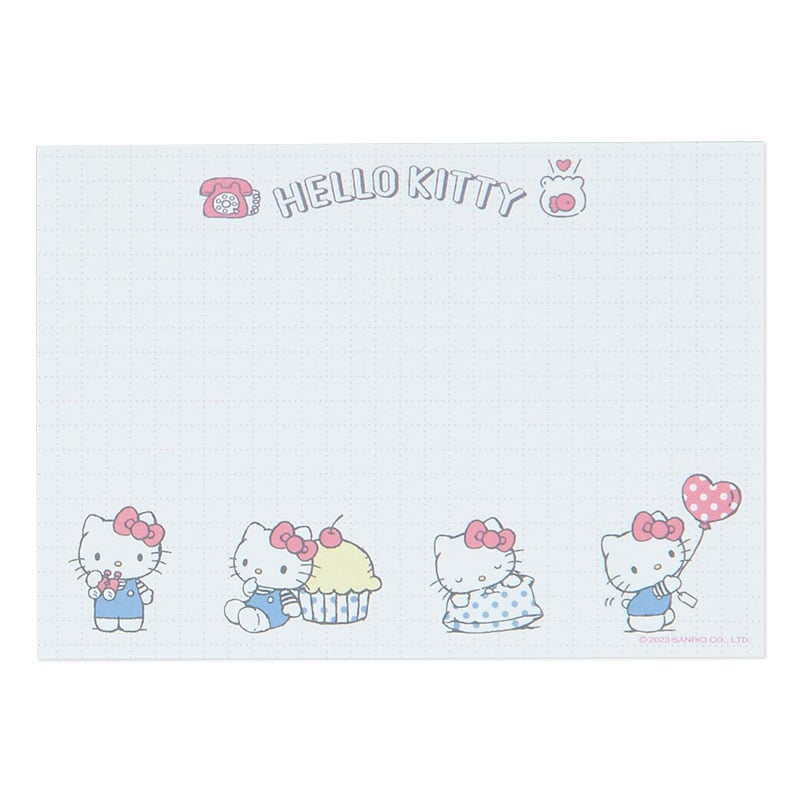 Hello Kitty 信紙Memo