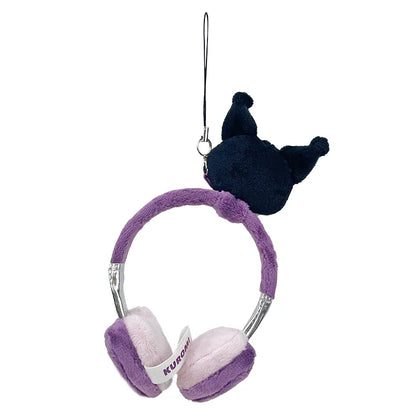 Kuromi Headphone 造型公仔掛飾 （公仔專用）