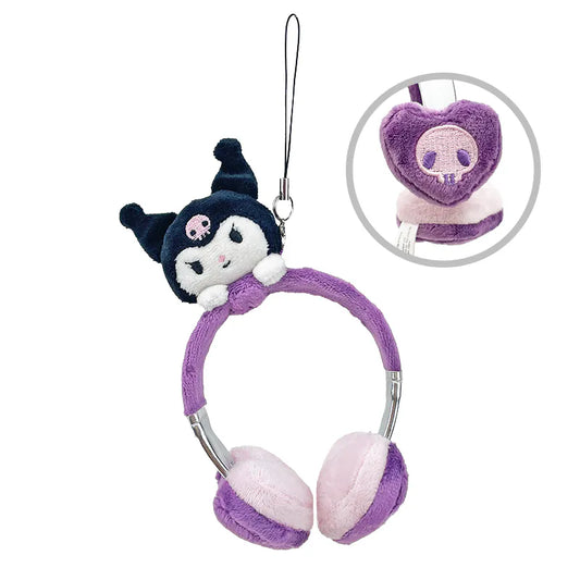 Kuromi Headphone 造型公仔掛飾 （公仔專用）