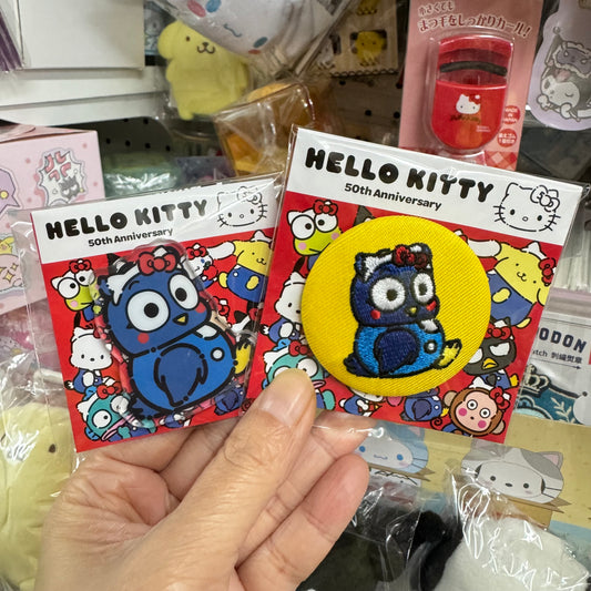 PataPataPeppy x Hello Kitty 50週年 磁石+襟章
