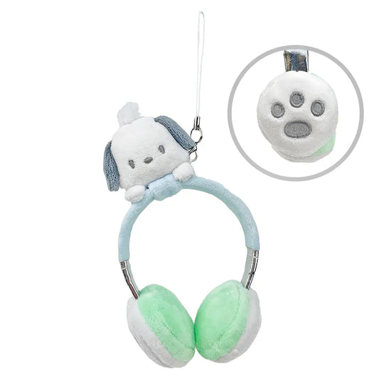 Pochacco Headphone 造型公仔掛飾 （公仔專用）