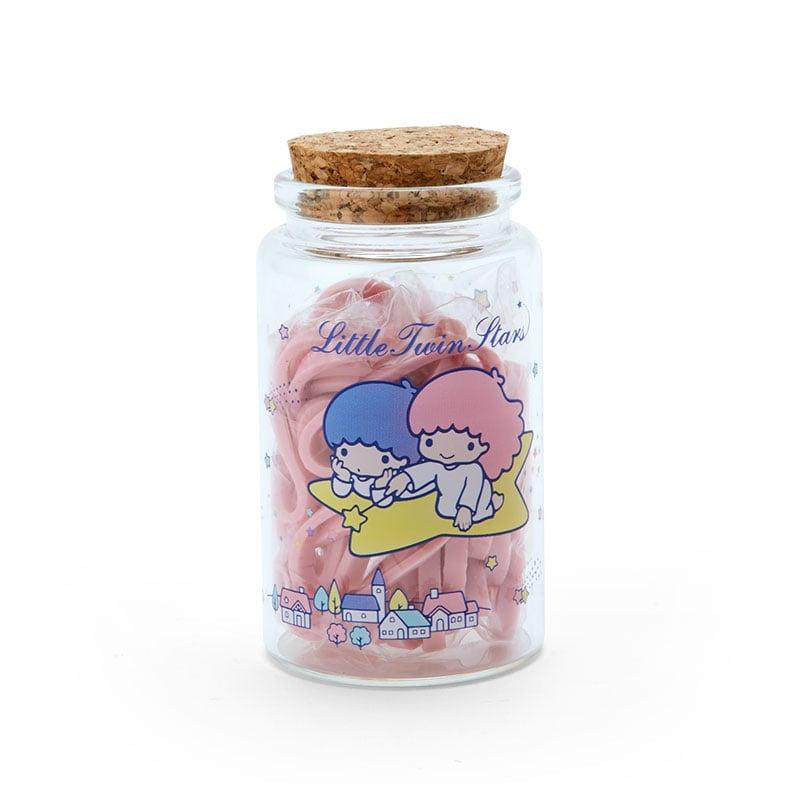 Little Twin Stars 玻璃小樽連橡筋