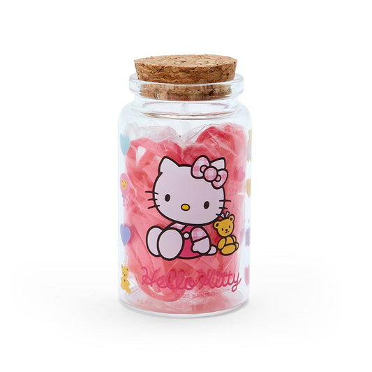 Hello Kitty 玻璃小樽連橡筋