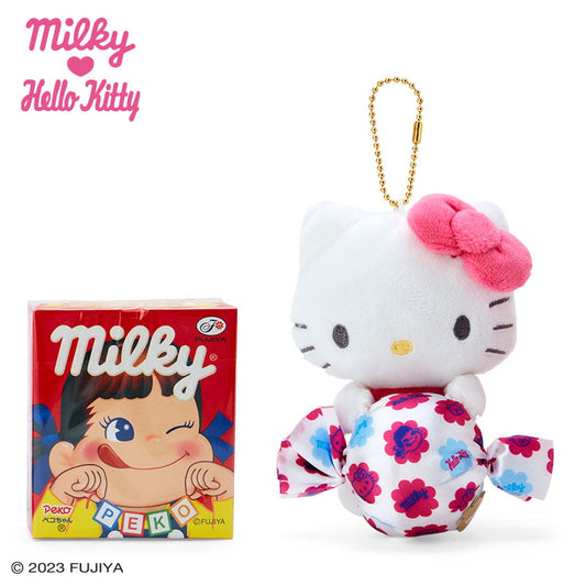 Hello Kitty x Milky 牛奶妹公仔掛件