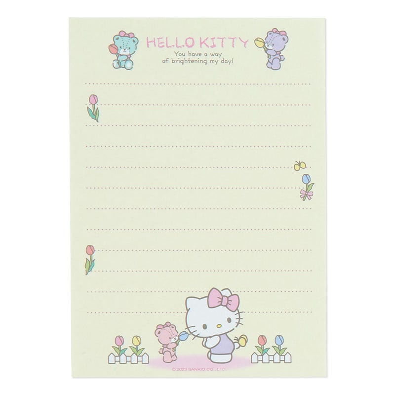 Hello Kitty 信紙Memo