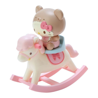 Sanrio 熊仔BB騎木馬公仔擺設
