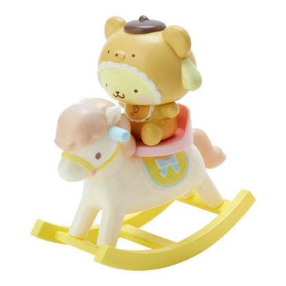 Sanrio 熊仔BB騎木馬公仔擺設