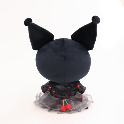 Kuromi 櫻桃黑色裙公仔