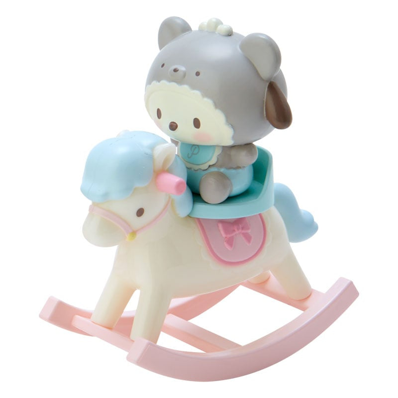 Sanrio 熊仔BB騎木馬公仔擺設