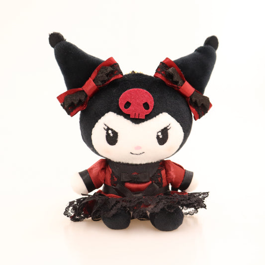 Kuromi 紅色裙公仔掛件