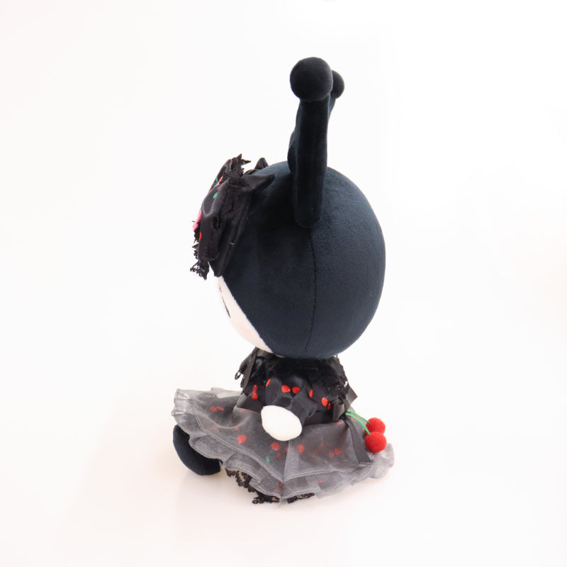 Kuromi 櫻桃黑色裙公仔