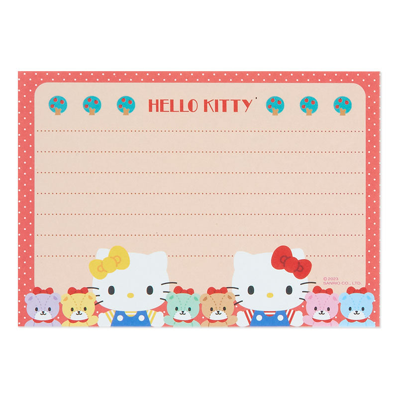 Hello Kitty 信紙Memo