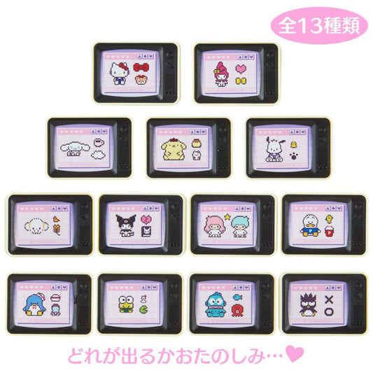 Sanrio 復古電視機造型磁石