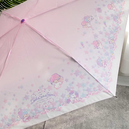 Little Twin Stars 55cm 自動縮骨遮