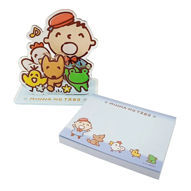 Minna No Tabo 便條紙套裝連座
