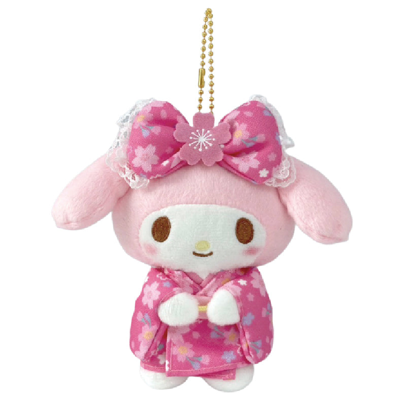 My Melody 櫻花和服公仔掛件