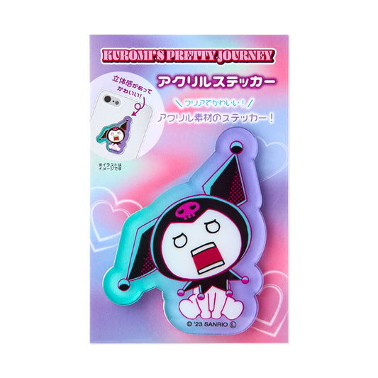 Kuromi's Pretty Journey系列亞克力膠貼紙