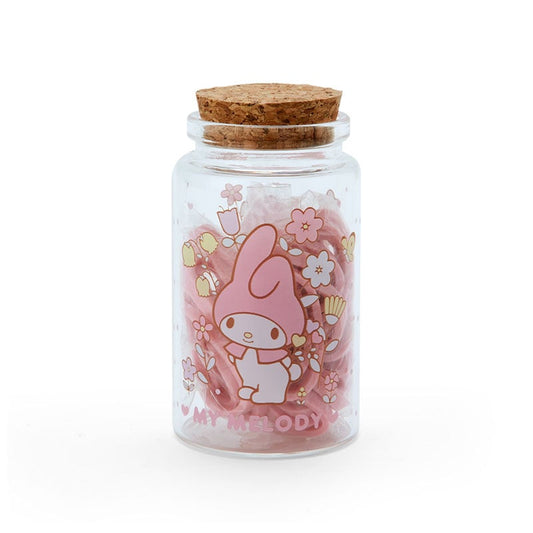 My Melody 玻璃小樽連橡筋