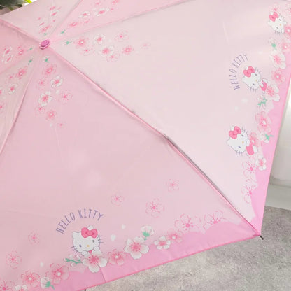 Hello Kitty 55cm 自動縮骨遮