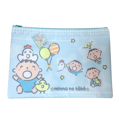Minna No Tabo A4拉鍊文件袋