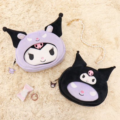 Kuromi x Baku 拉鍊袋 A款