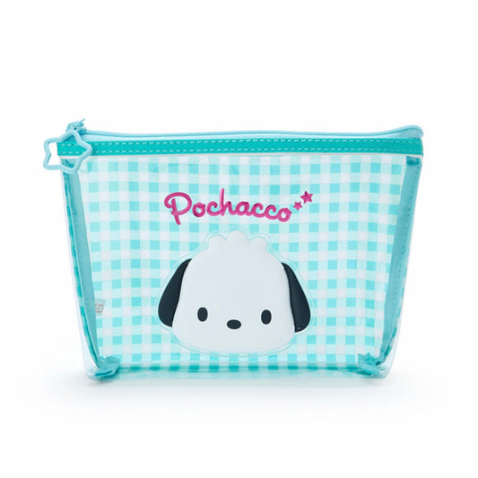 Pochacco 透明格仔拉鍊袋