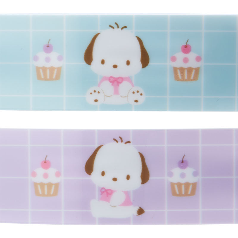 Pochacco 2個裝格仔髮夾