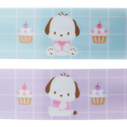 Pochacco 2個裝格仔髮夾