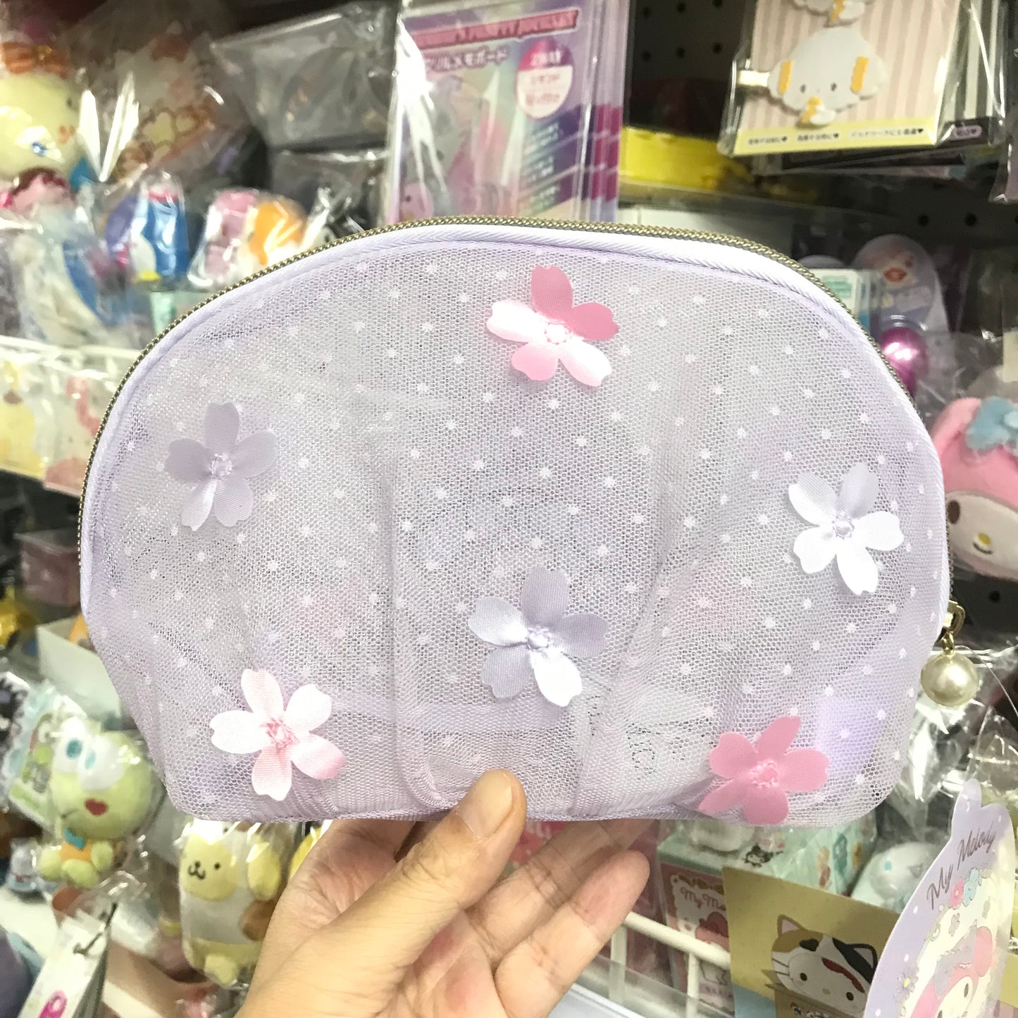 My Melody 紗網化妝袋