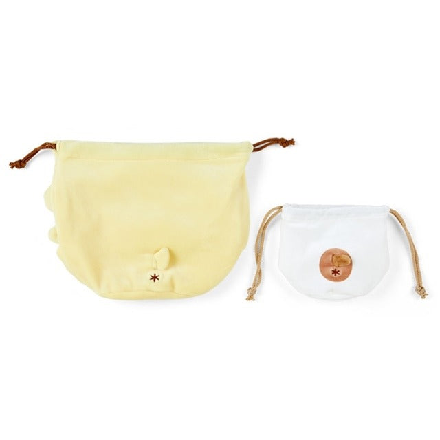 PomPomPurin 丸子系列兩個裝索袋