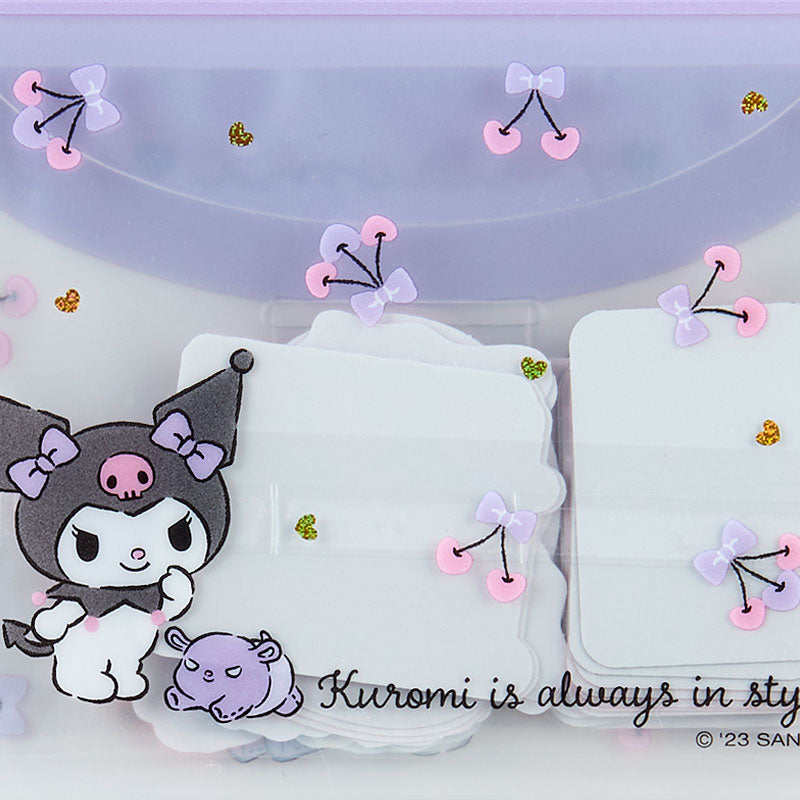 Kuromi 貼紙(附收納套)
