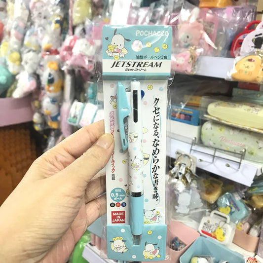 Pochacco Jetstream 3色原子筆