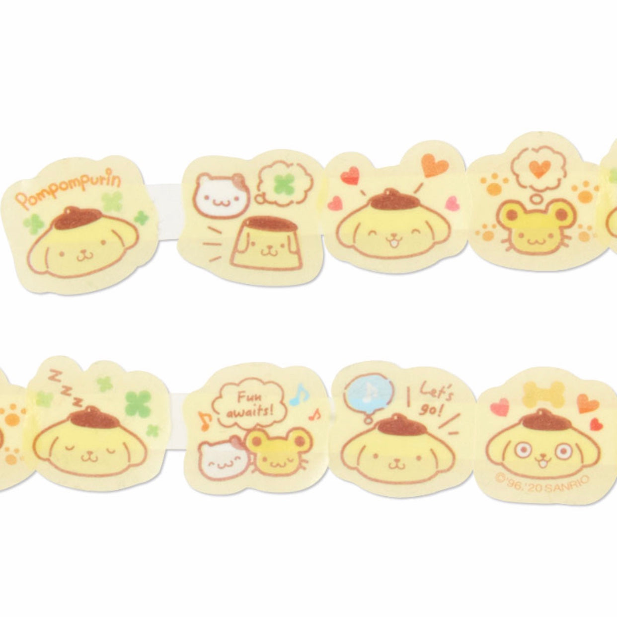 PomPomPurin Peta Roll 卷裝貼紙