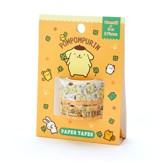 PomPomPurin 孖裝膠紙帶